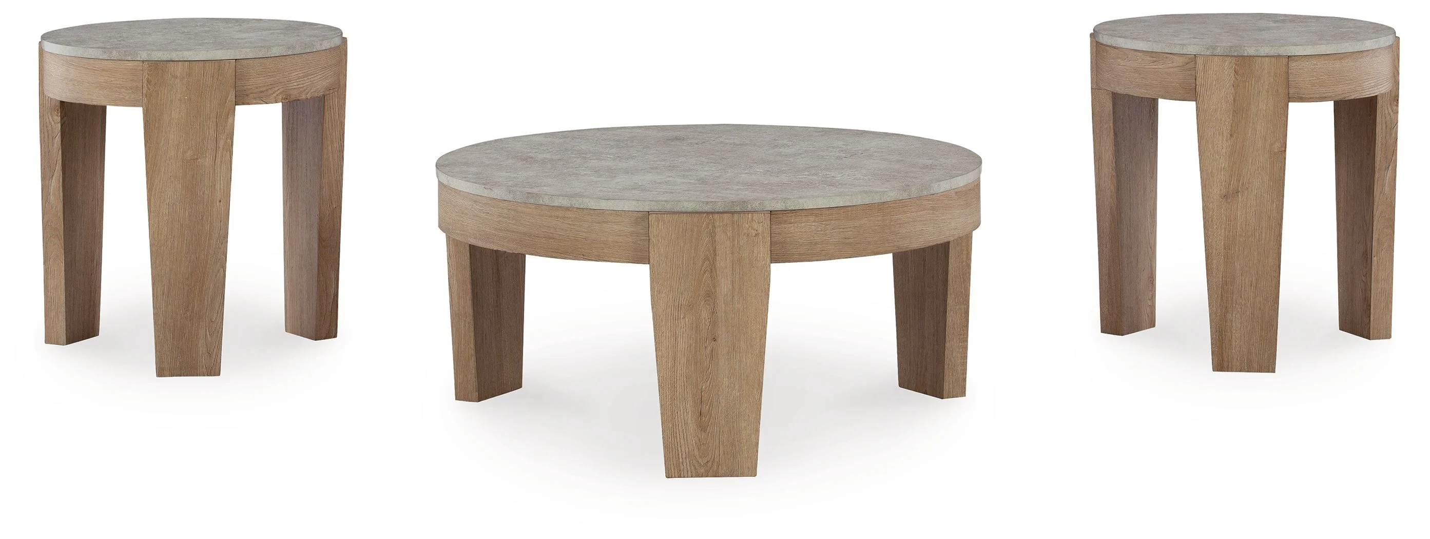Guystone - Occasional Table Set (Set of 3) - Light Brown - Image 6