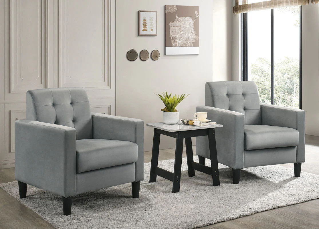 Hale - Armchairs And End Table Living Room (Set of 3) - Image 2