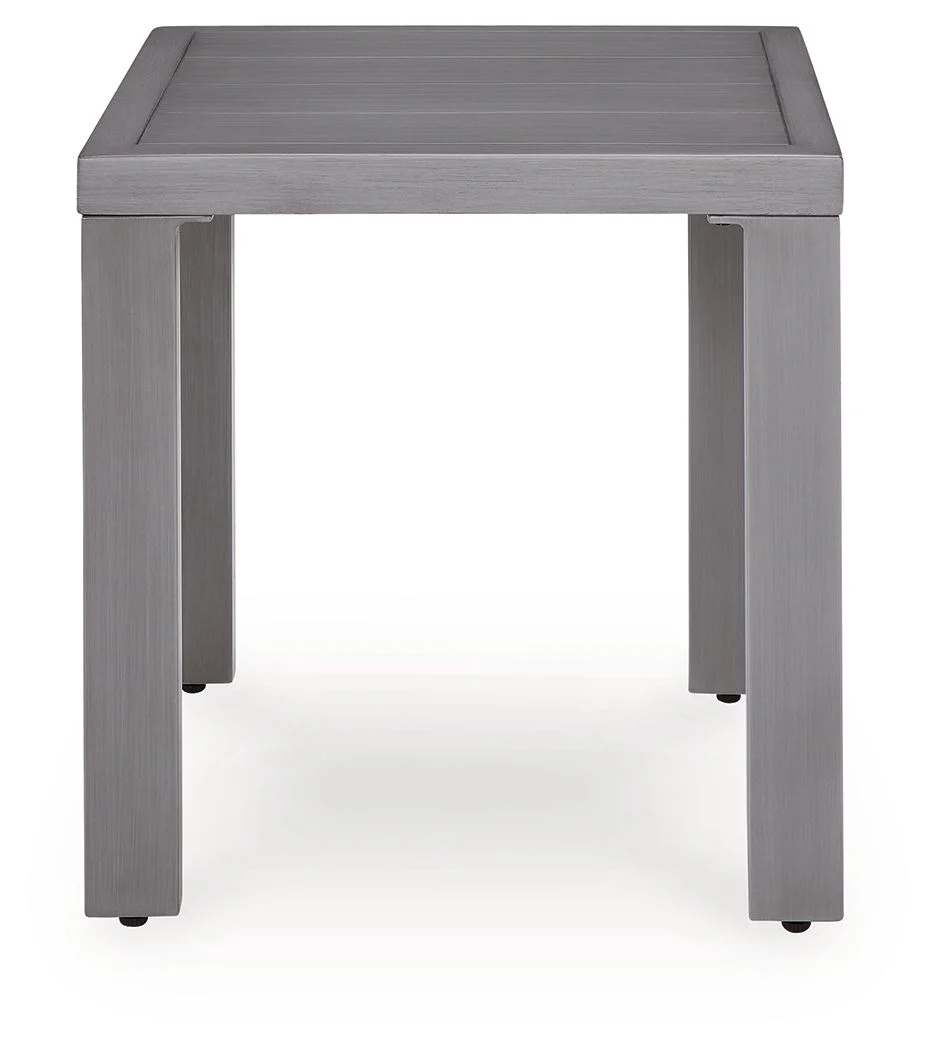 Half Moon Beach - Square End Table - Gray - Image 3