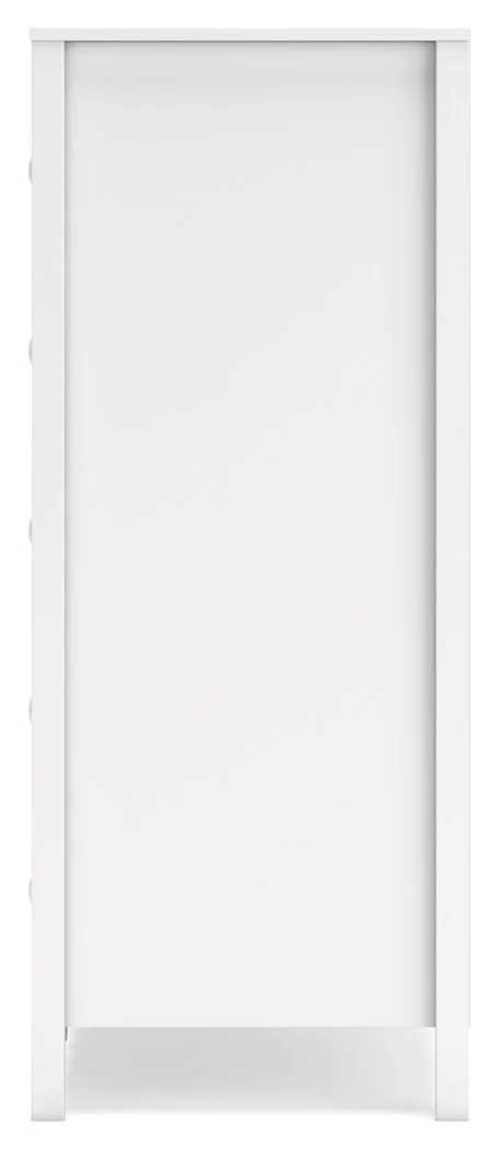 Hallityn - Five Drawer Chest - White - Image 6