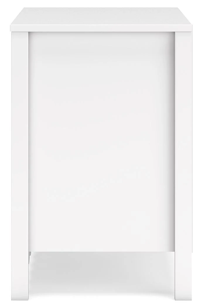 Hallityn - Two Drawer Night Stand - White - Image 5