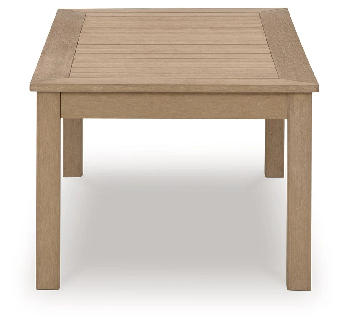 Hallow Creek - Rectangular Cocktail Table - Driftwood - Image 4