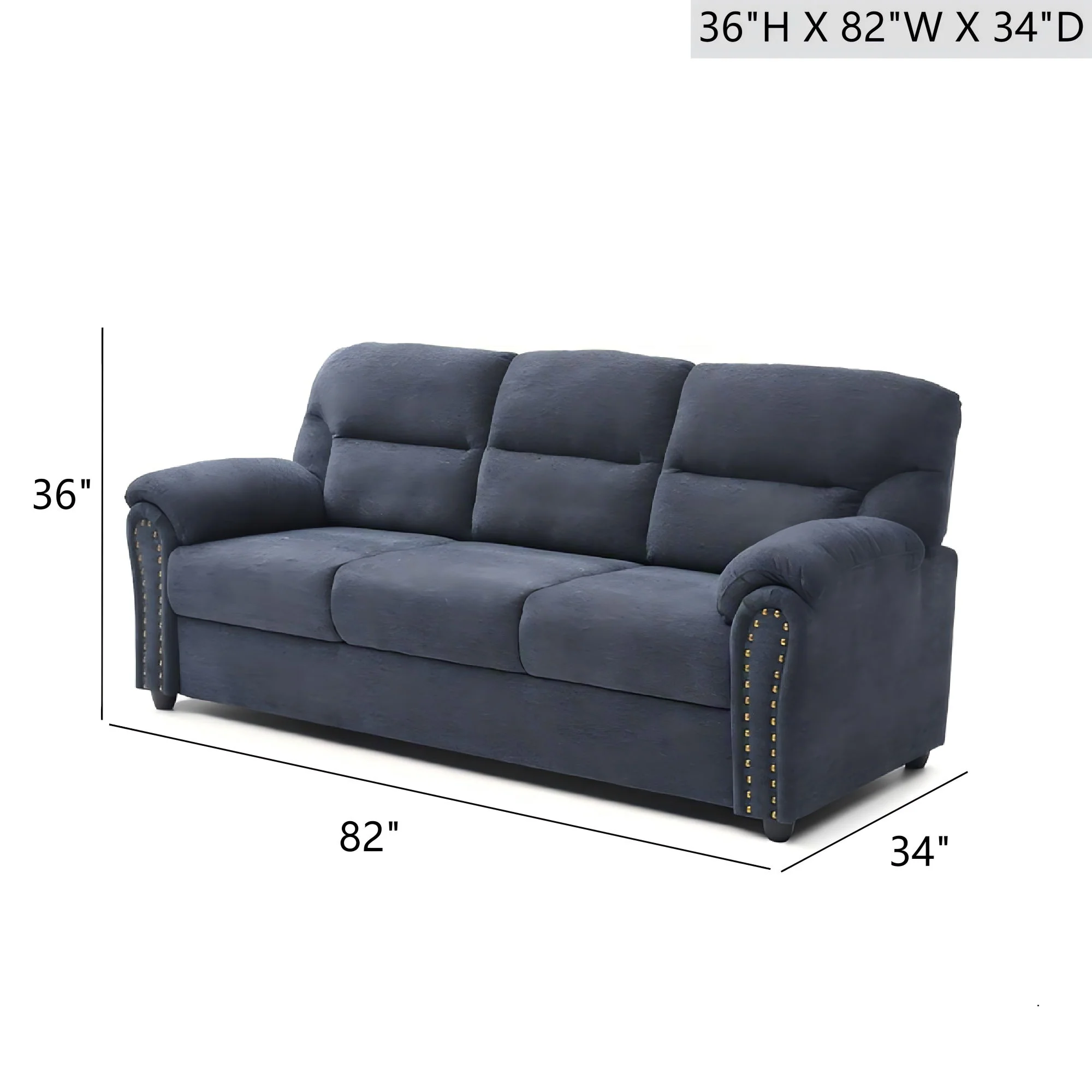 Hamilton - Sofa With Nailhead Trim - Image 14