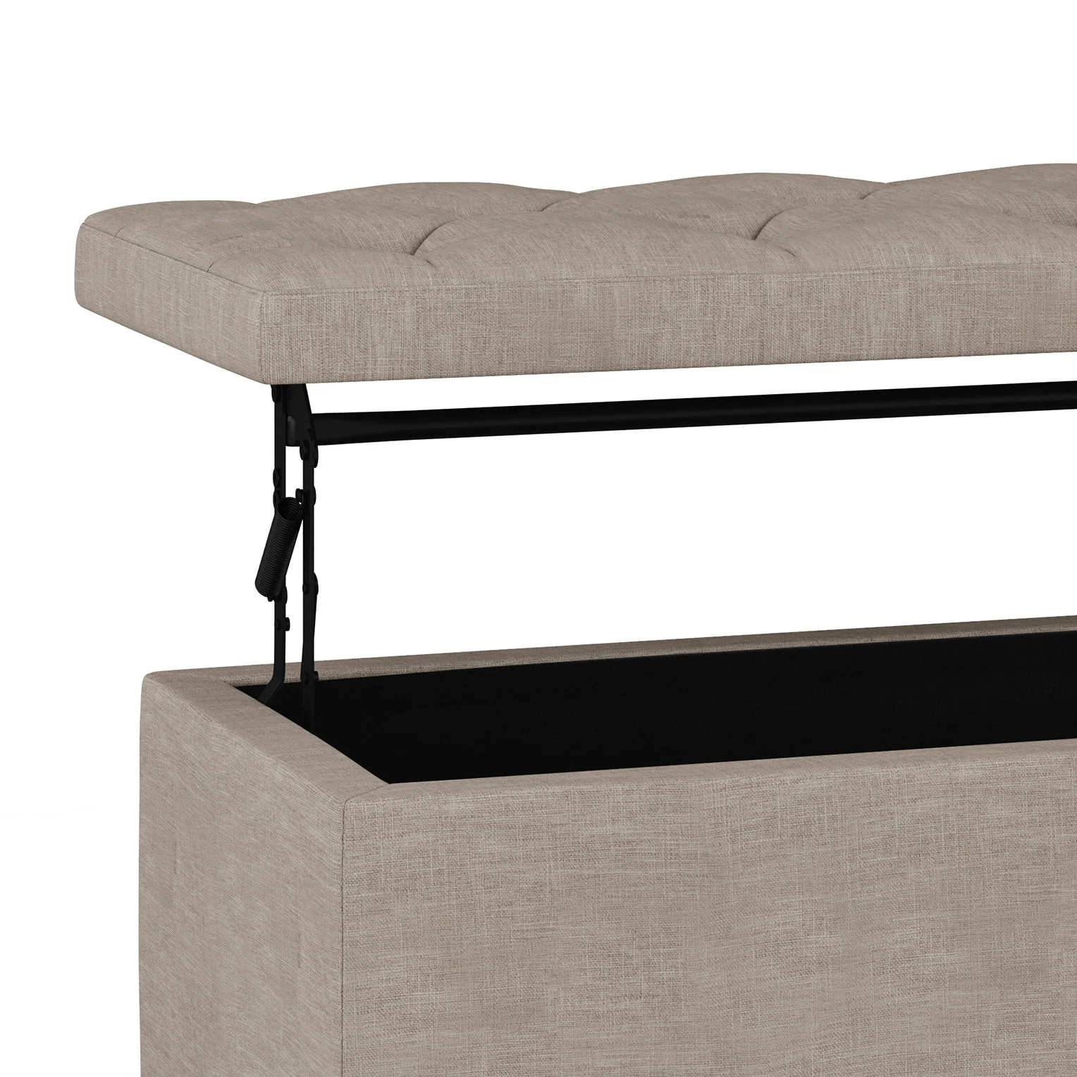 Hamilton - Upholstered Lift Top Rectangular Storage Ottoman - Image 9