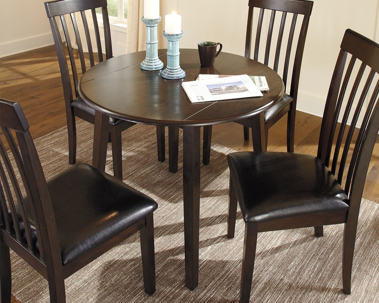 Hammis - Round Dining Table Set - Image 11