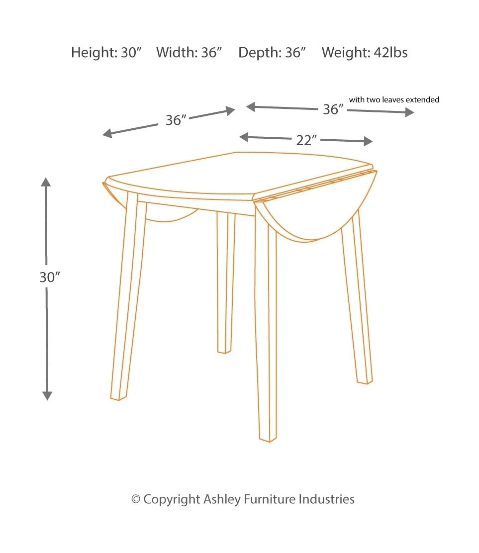 Hammis - Round Dining Table Set - Image 9