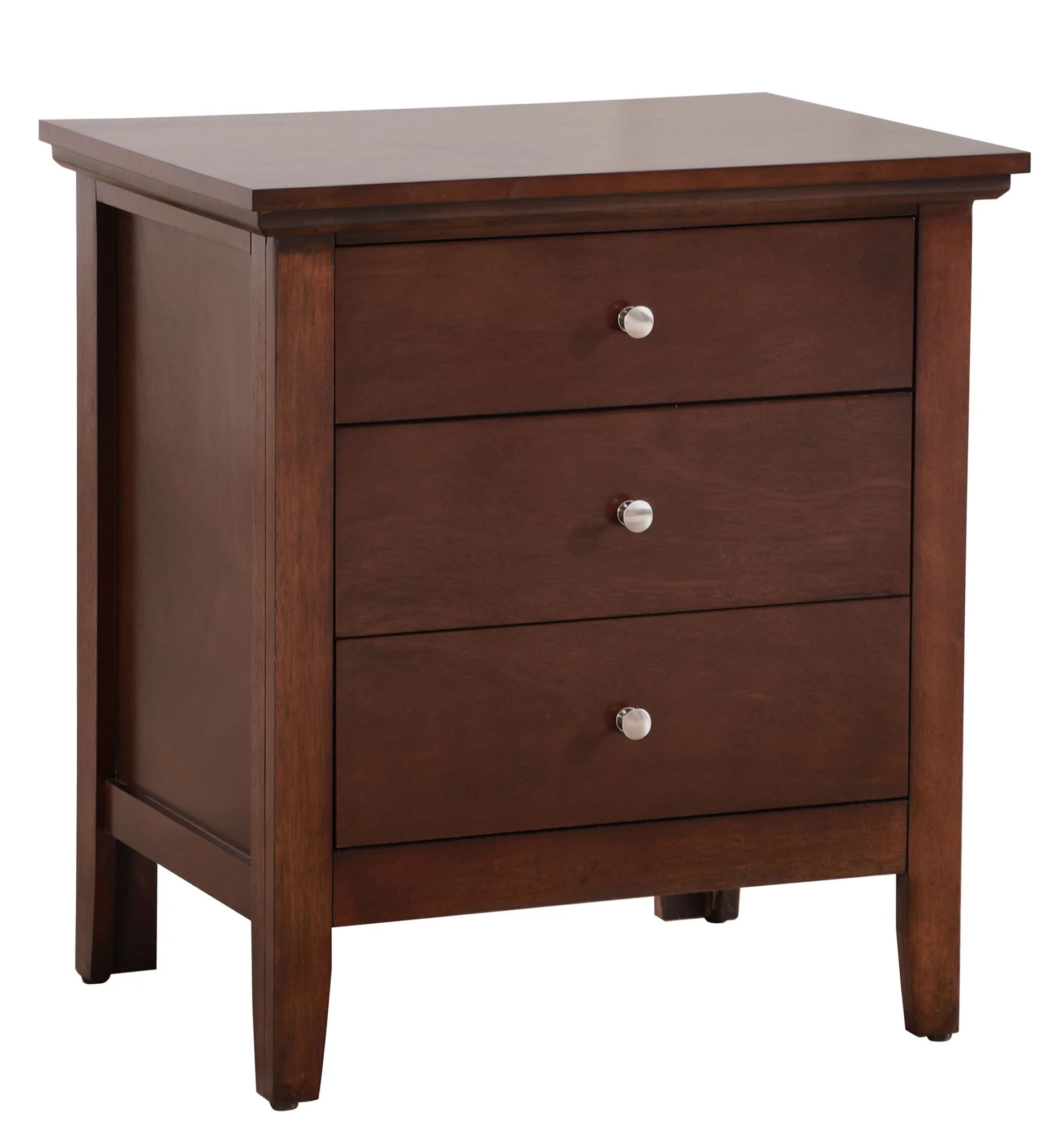 Hammond - 3 Drawer Nightstand - Cappuccino - Image 6