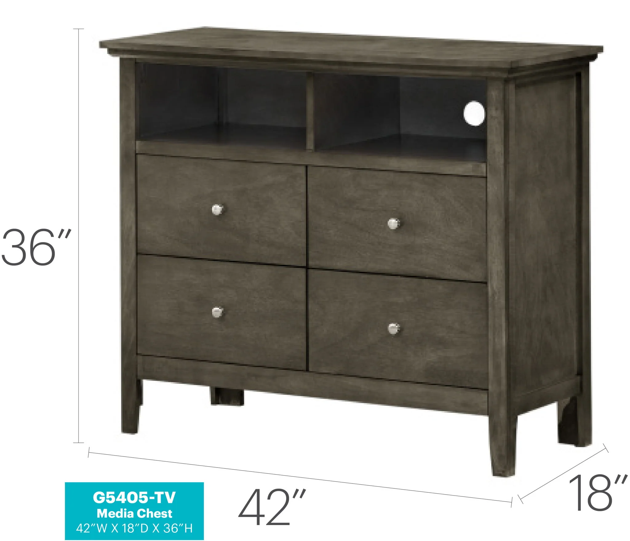 Hammond - Charming Media Chest With Storage - Image 7