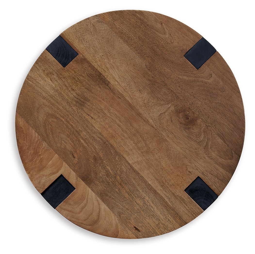 Hanneforth - Round End Table - Brown - Image 6