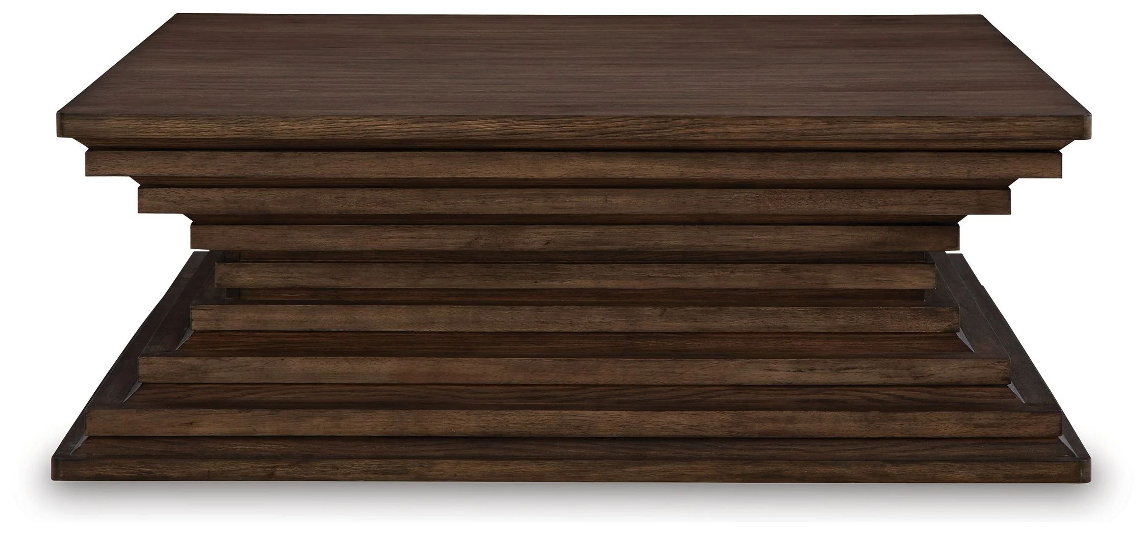 Hannodream - Square Cocktail Table - Warm Brown - Image 7