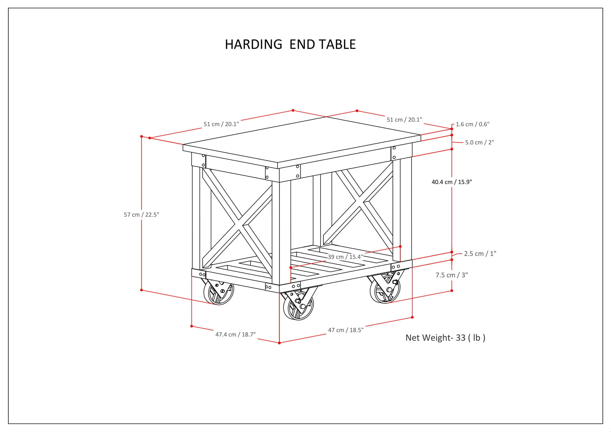 Harding - Handcrafted Table - Image 2