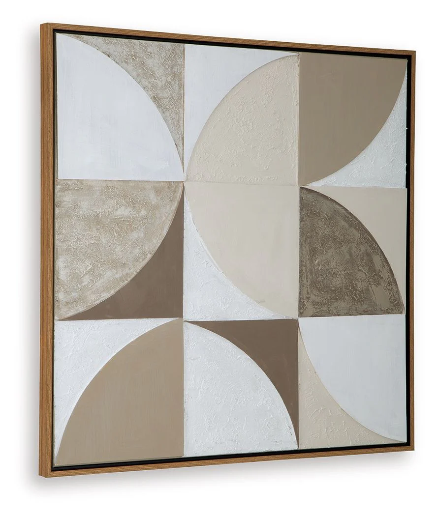 Harelman - Wall Art - Tan / Taupe / White - Image 8
