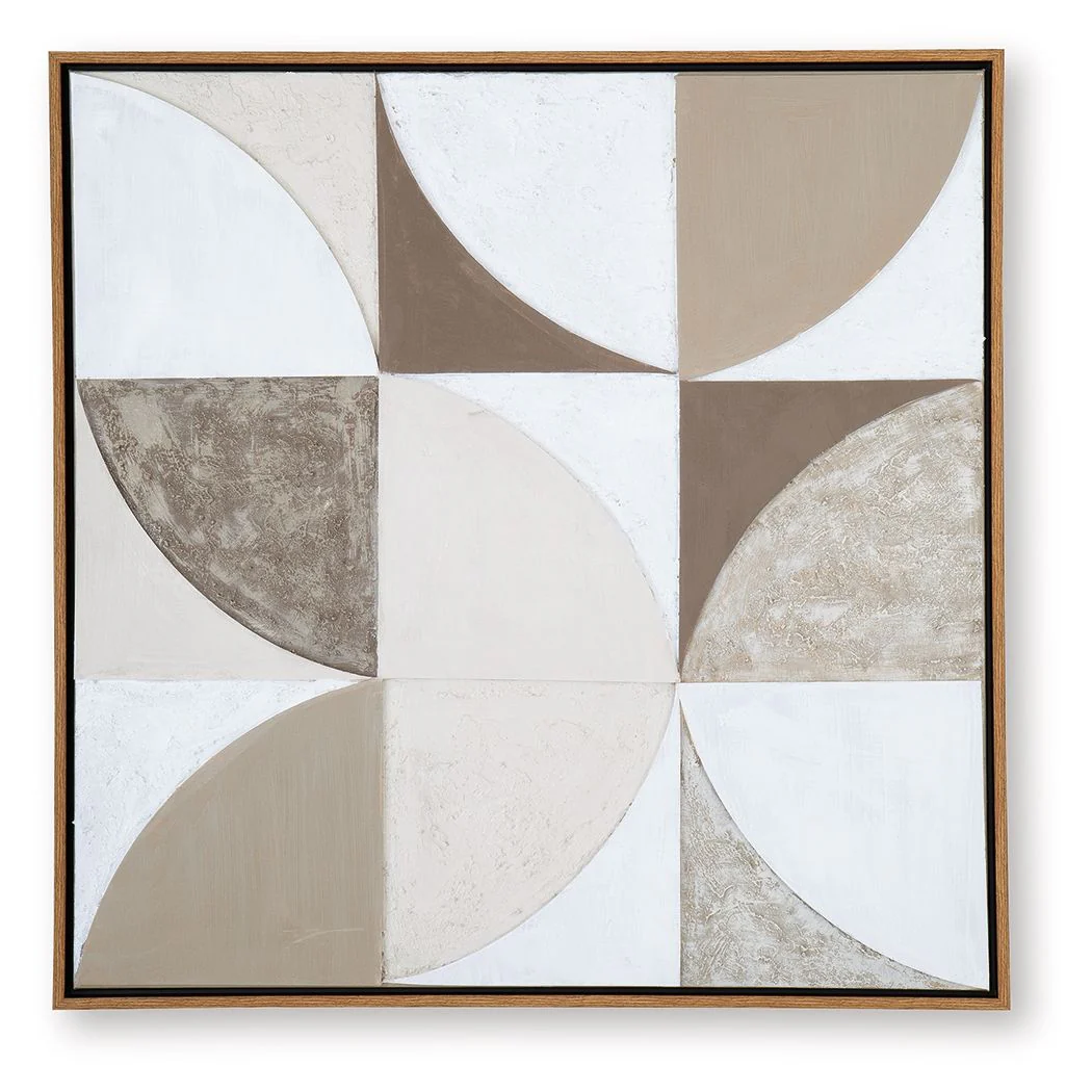 Harelman - Wall Art - Tan / Taupe / White - Image 9