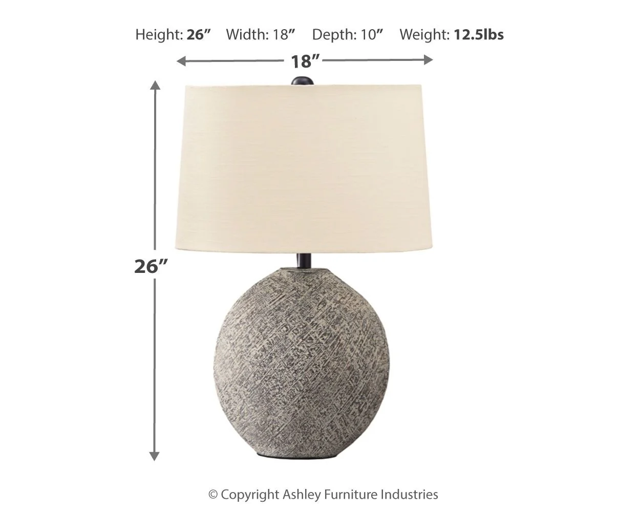 Harif - Paper Table Lamp  - Beige - Image 2