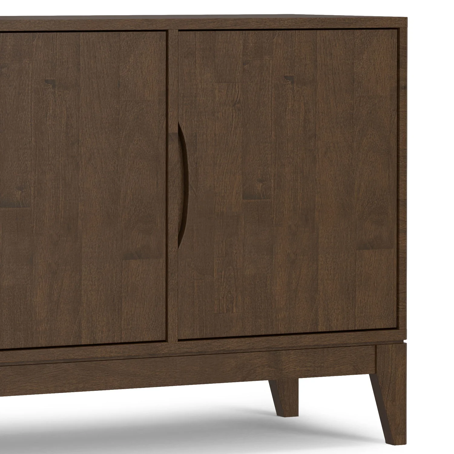 Harper - 3 Door Sideboard Buffet / Storage Cabinet - Walnut Brown - Image 10