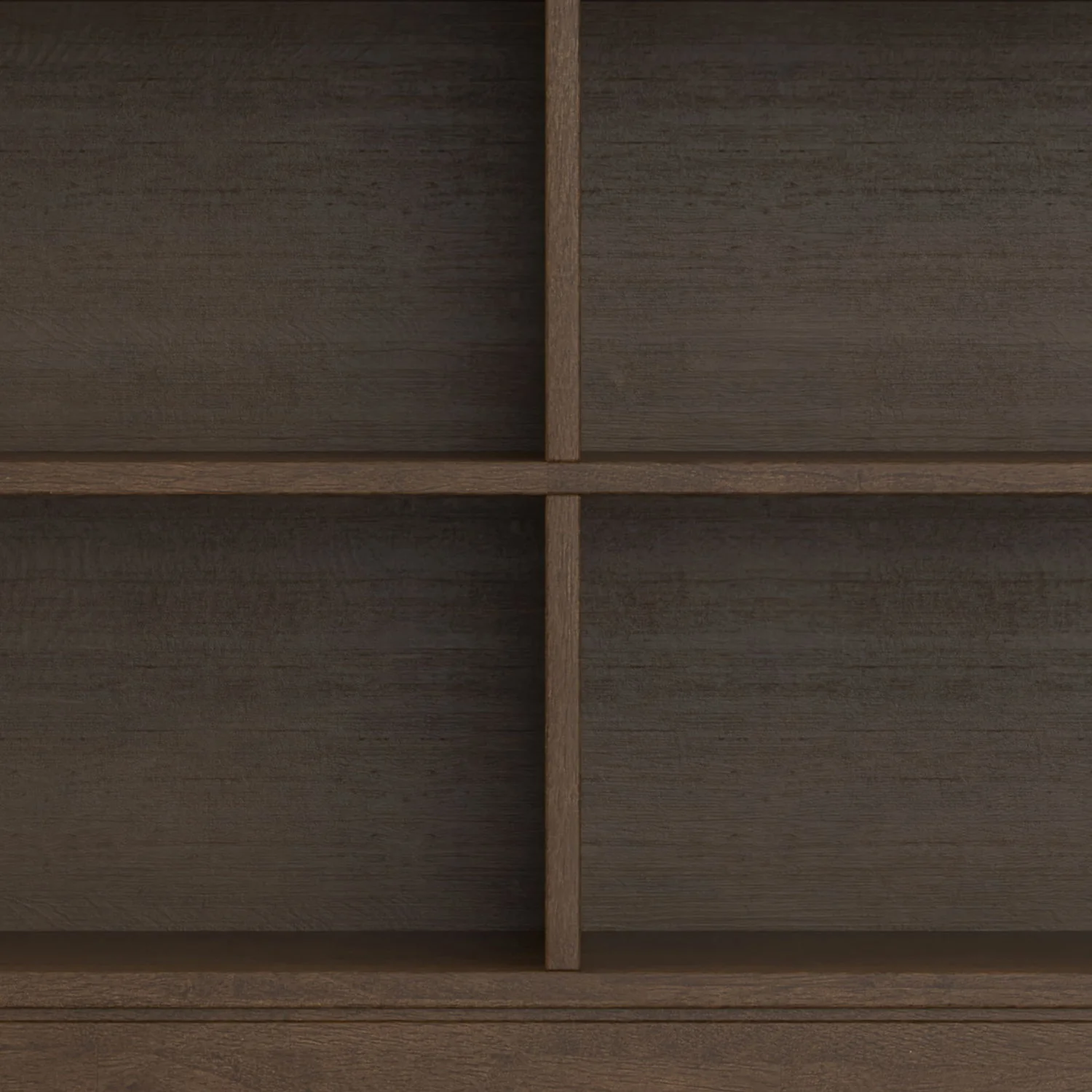 Harper - 4 Shelf Low Bookcase - Walnut Brown - Image 8