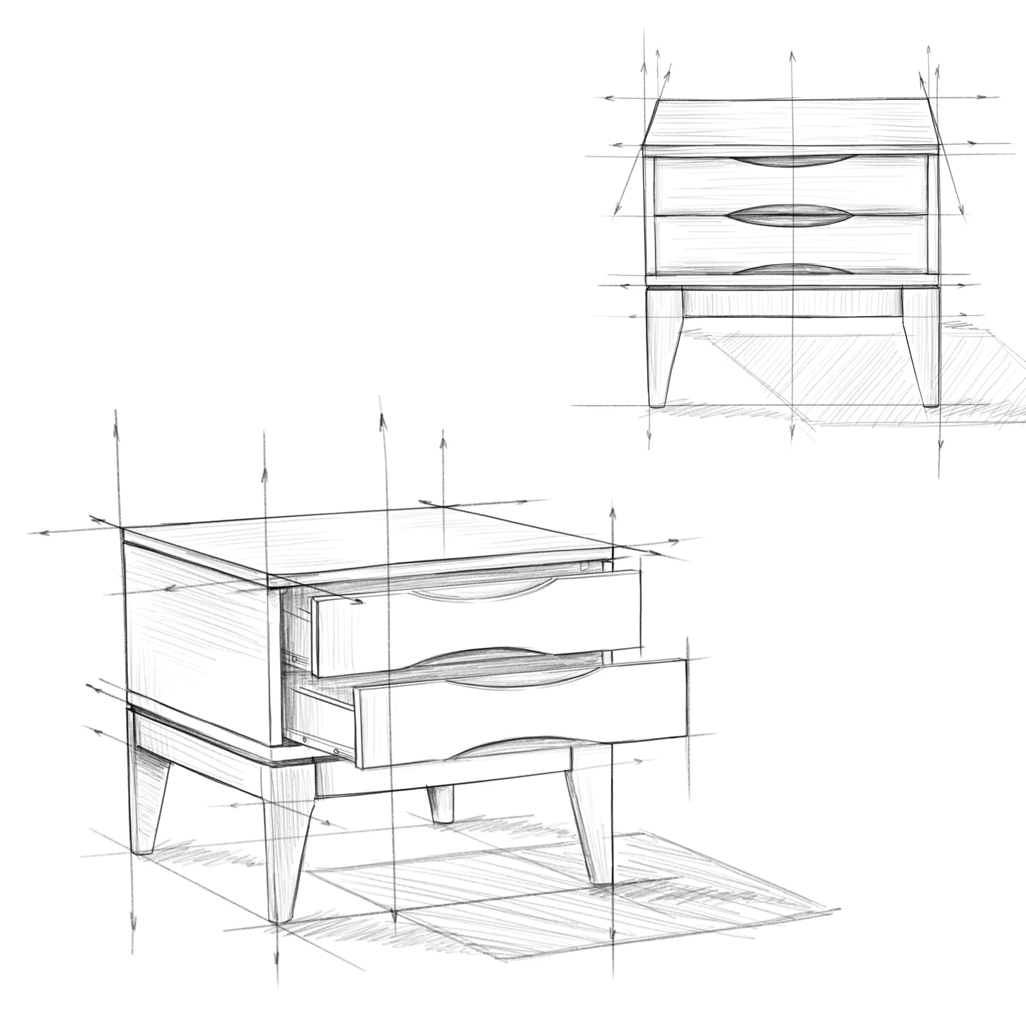 Harper - Handcrafted End Table - Image 18