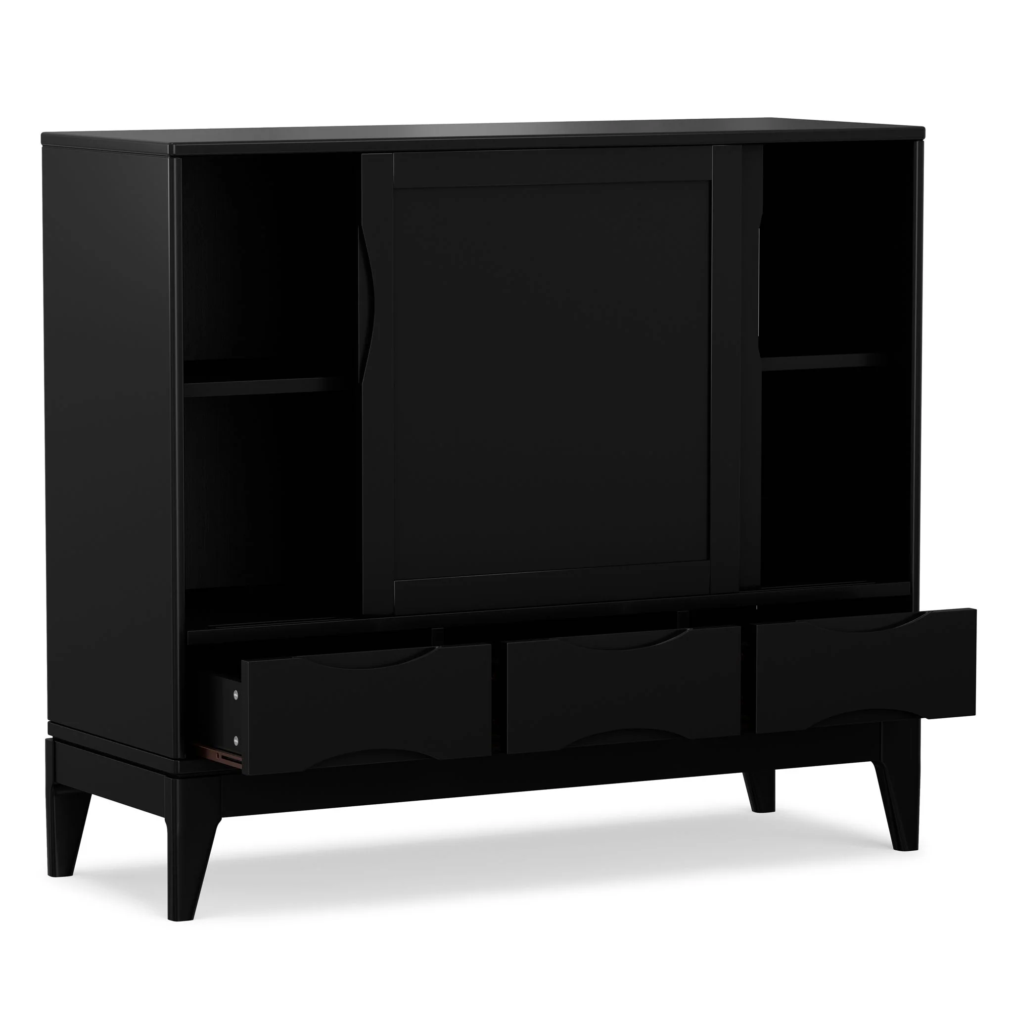 Harper - Storage Cabinet - Black - Image 4