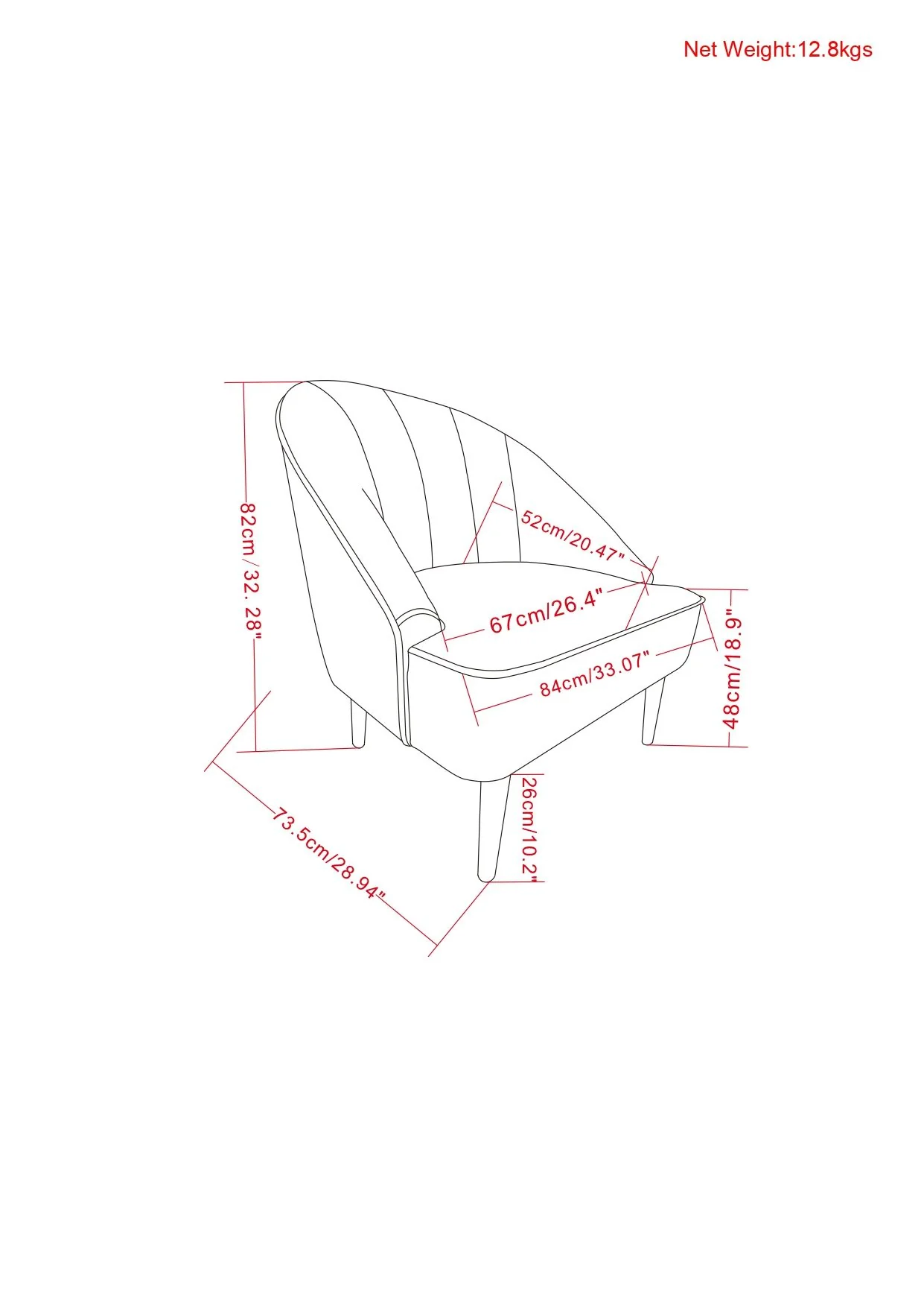 Harrah - Upholstered Accent Chair - Image 19