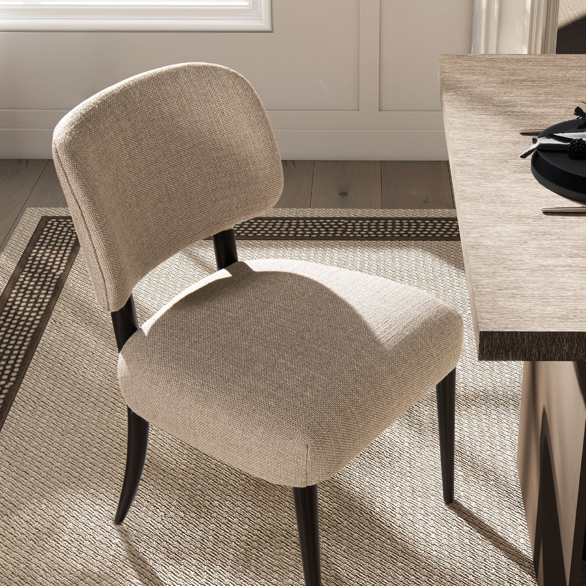 Harriet - Split Back Upholstered Dining Side Chair (Set of 2) - Merino Gray - Image 12
