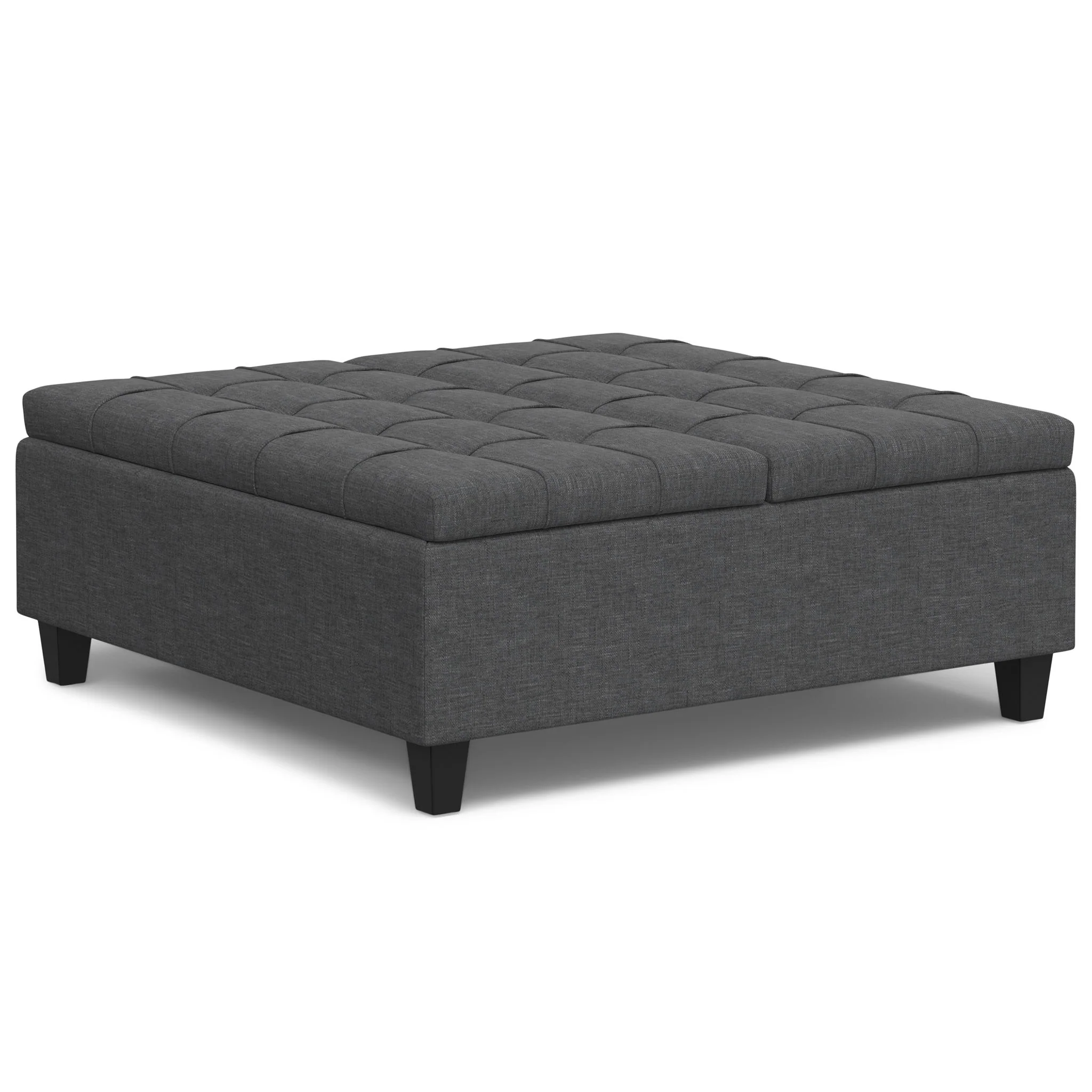 Harrison - Upholstered Coffee Table Storage Ottoman - Image 10