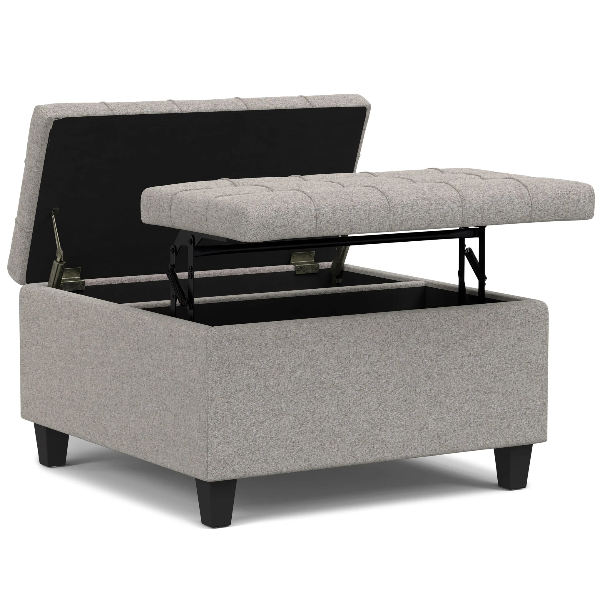 Harrison - Upholstered Coffee Table Storage Ottoman - Image 104