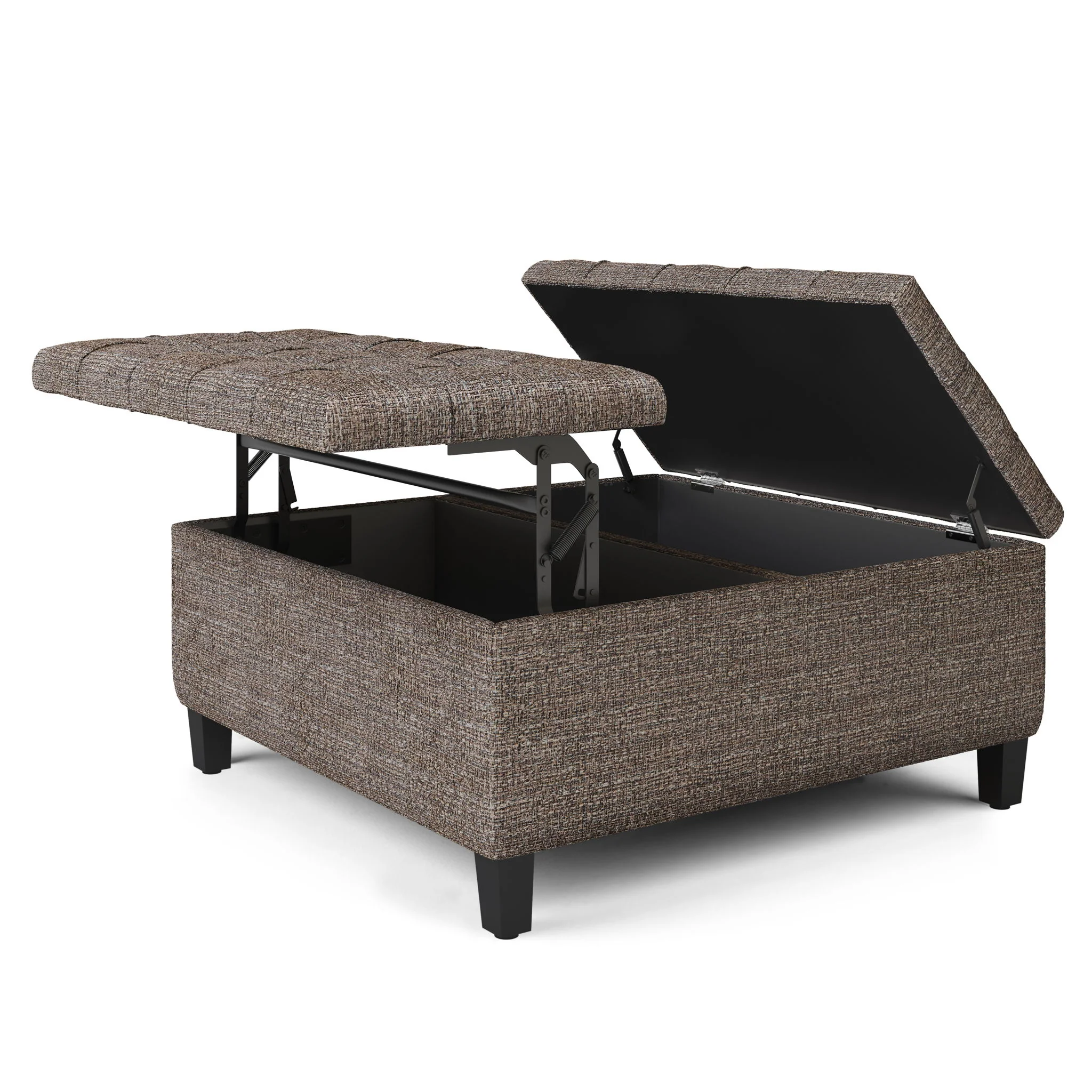 Harrison - Upholstered Coffee Table Storage Ottoman - Image 127