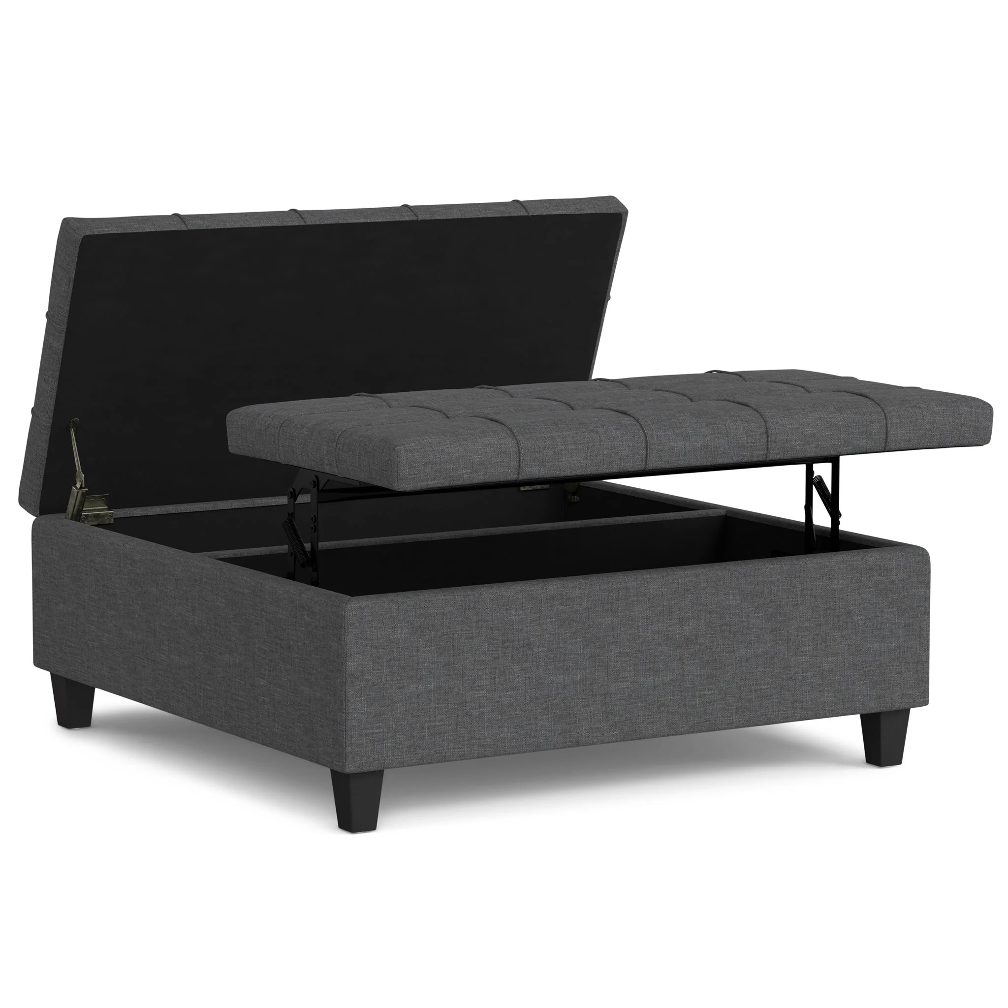 Harrison - Upholstered Coffee Table Storage Ottoman - Image 153