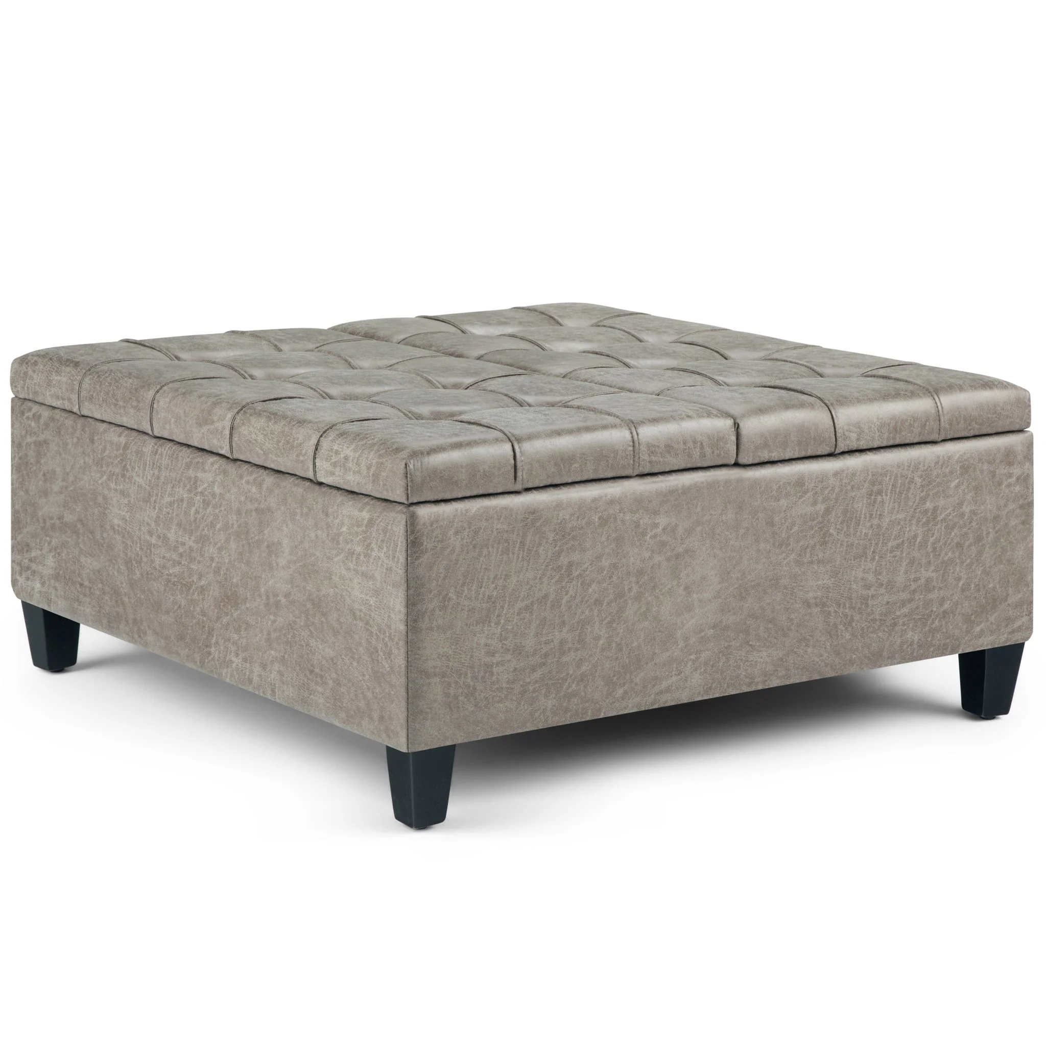 Harrison - Upholstered Coffee Table Storage Ottoman - Image 16