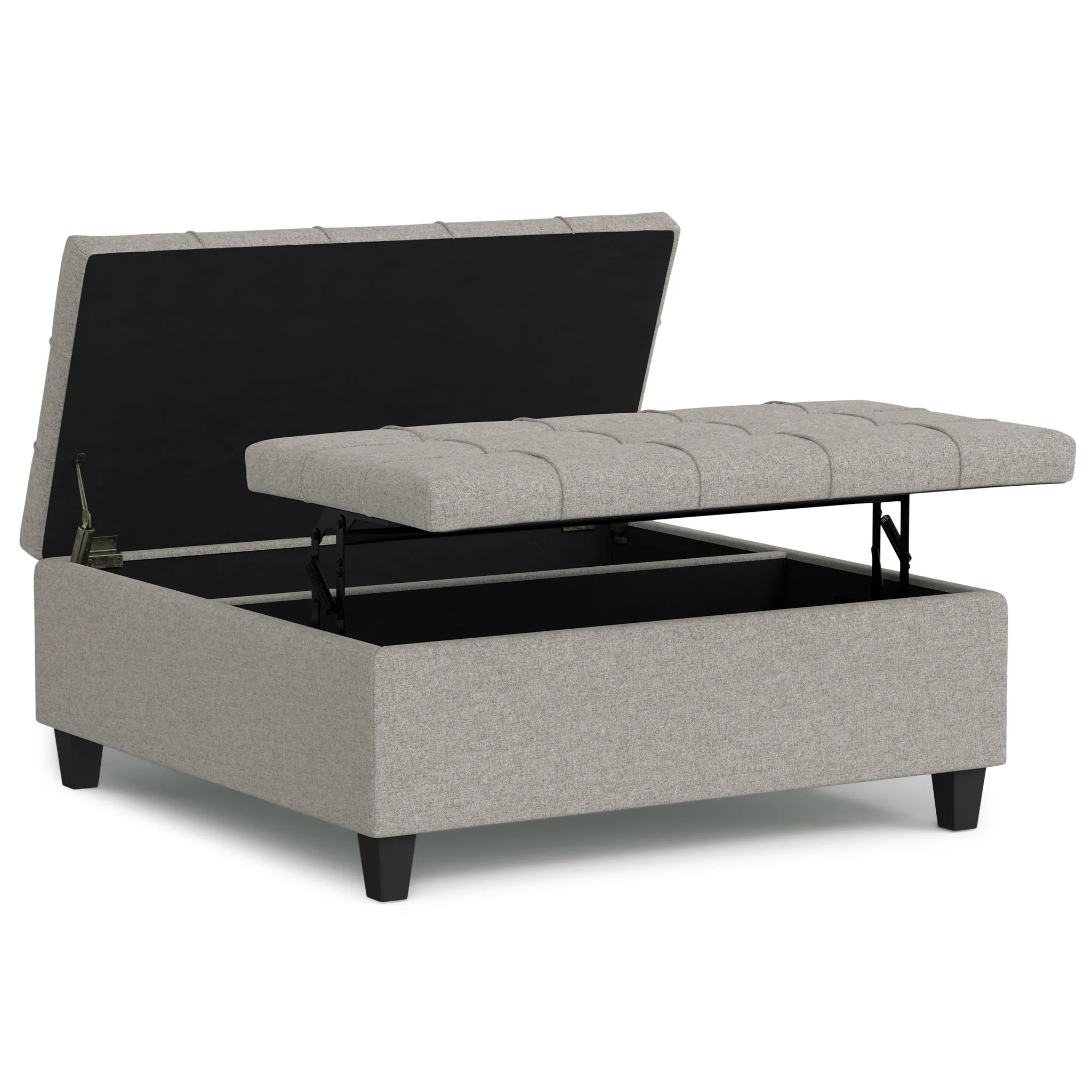 Harrison - Upholstered Coffee Table Storage Ottoman - Image 167