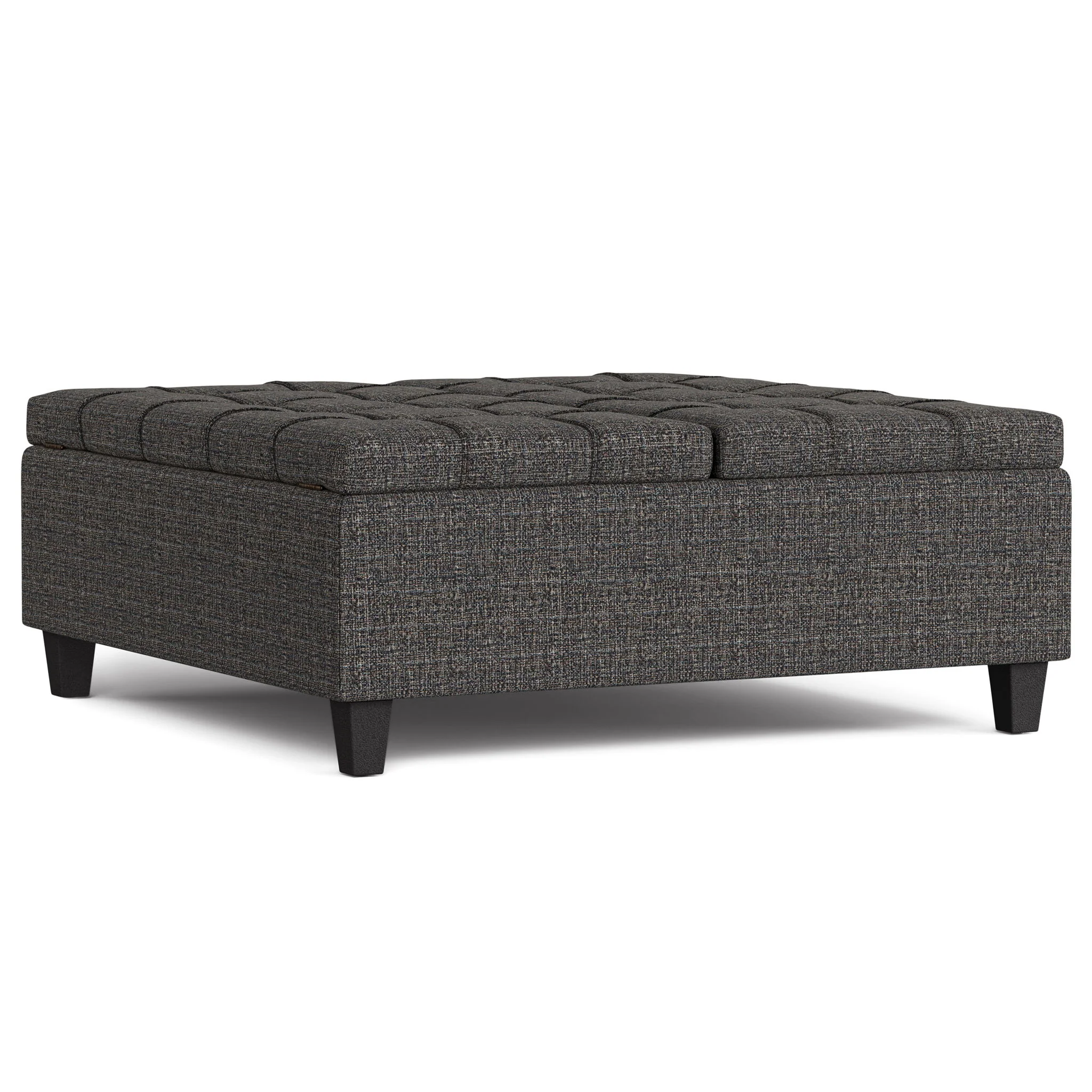 Harrison - Upholstered Coffee Table Storage Ottoman - Image 27