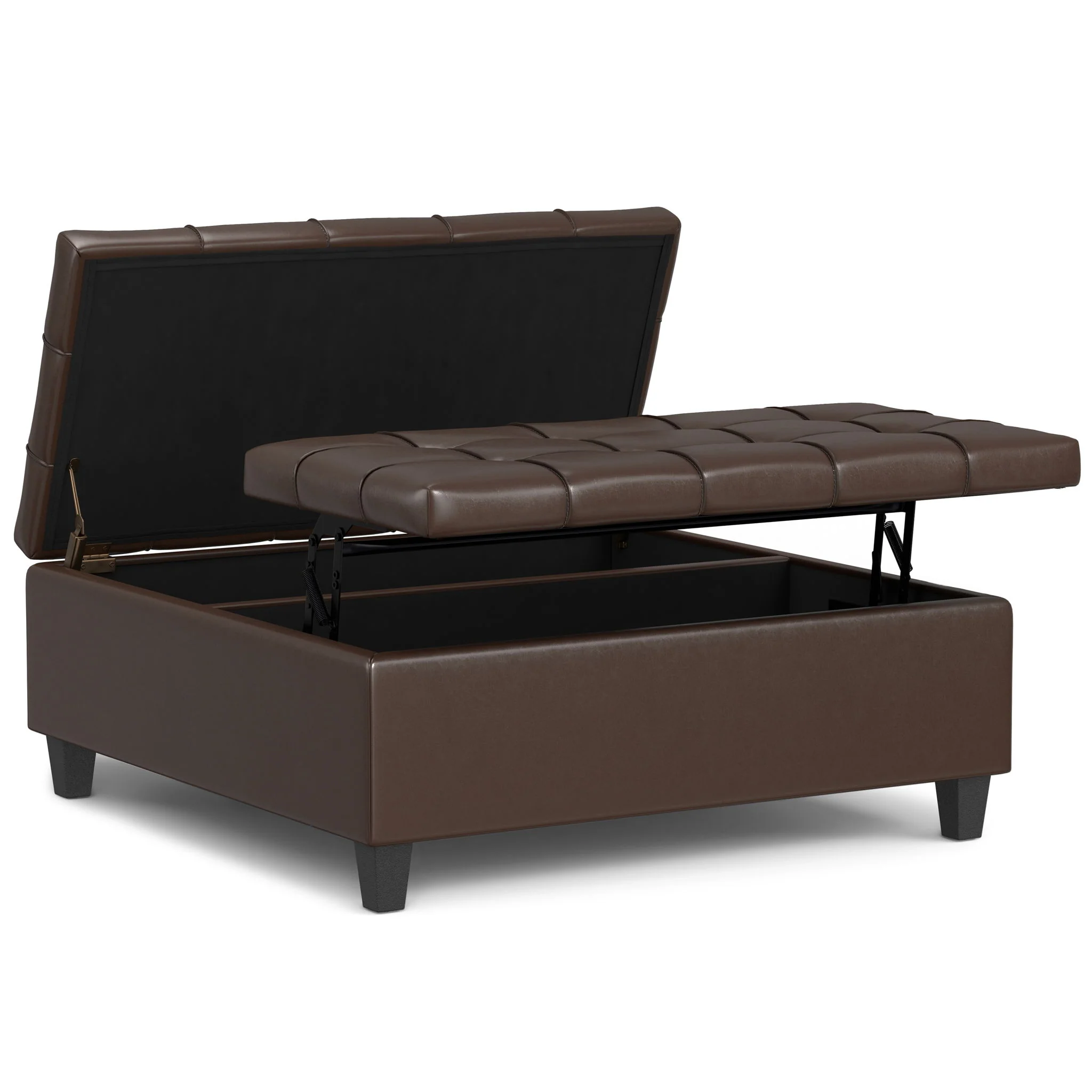 Harrison - Upholstered Coffee Table Storage Ottoman - Image 42