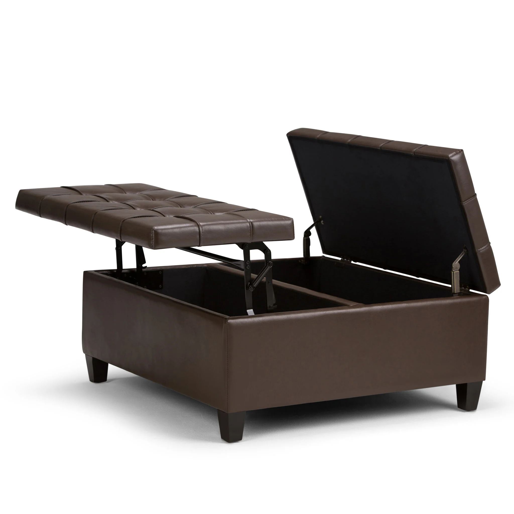 Harrison - Upholstered Coffee Table Storage Ottoman - Image 49
