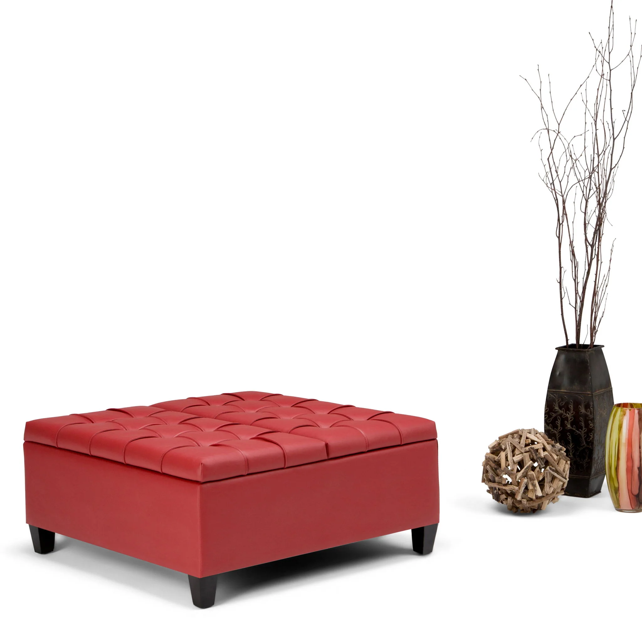 Harrison - Upholstered Coffee Table Storage Ottoman - Image 62