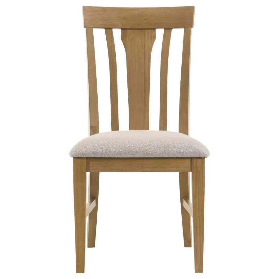 Hartville - Dining Side Chair (Set of 2) - Natural Light Brown - Image 4