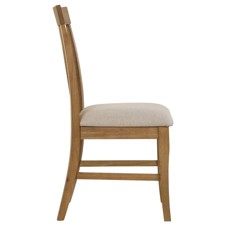 Hartville - Dining Side Chair (Set of 2) - Natural Light Brown - Image 9