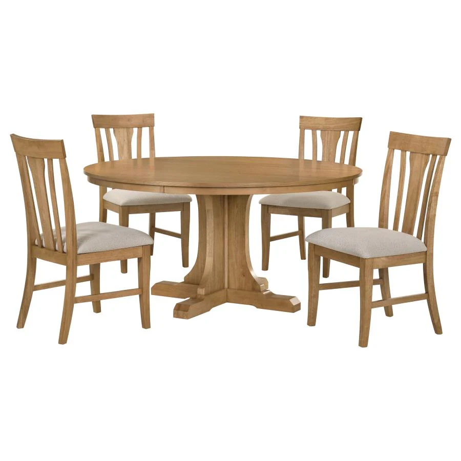 Hartville - Round Dining Table Set - Image 3