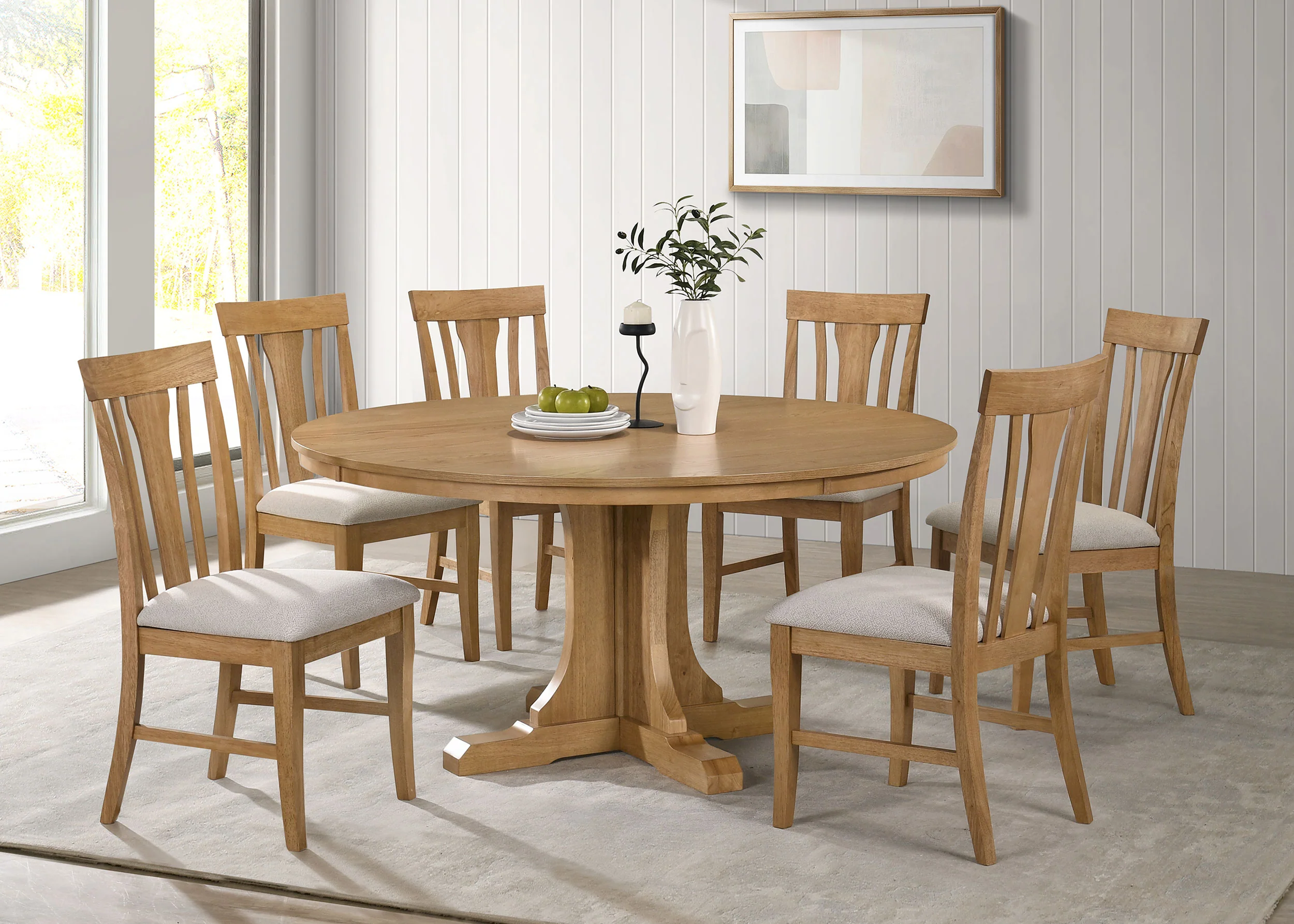 Hartville - Round Dining Table Set - Image 30
