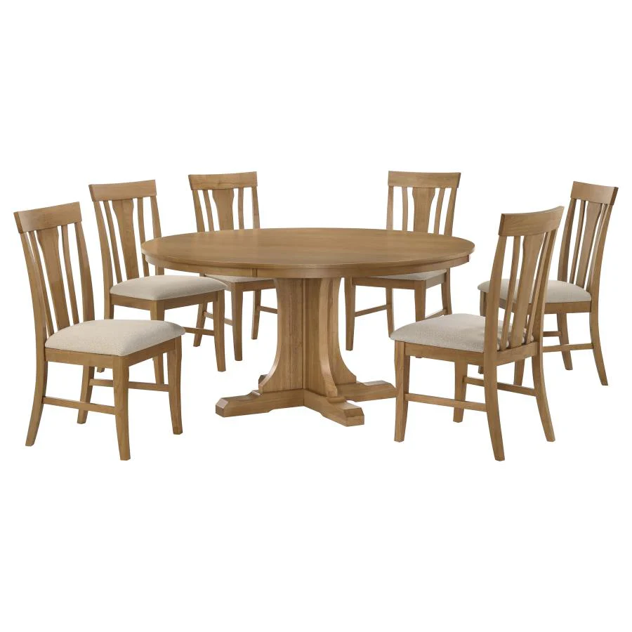 Hartville - Round Dining Table Set - Image 4
