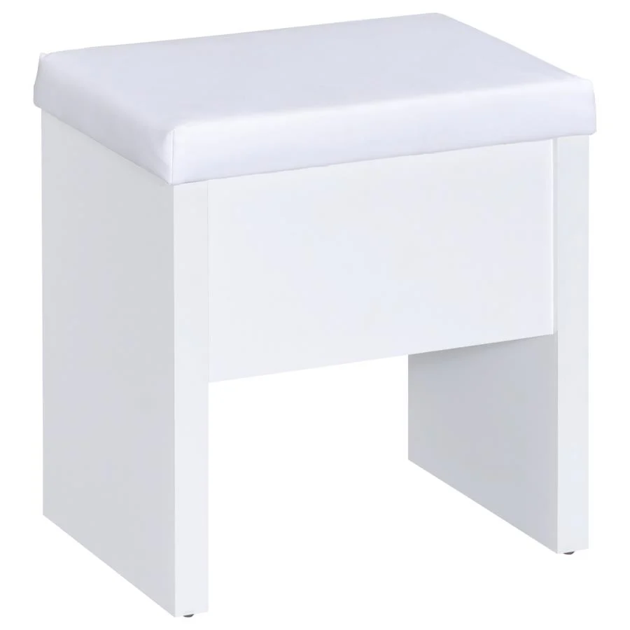 Harvey - 2-piece Vanity Set with Lift-Top Stool - Image 12