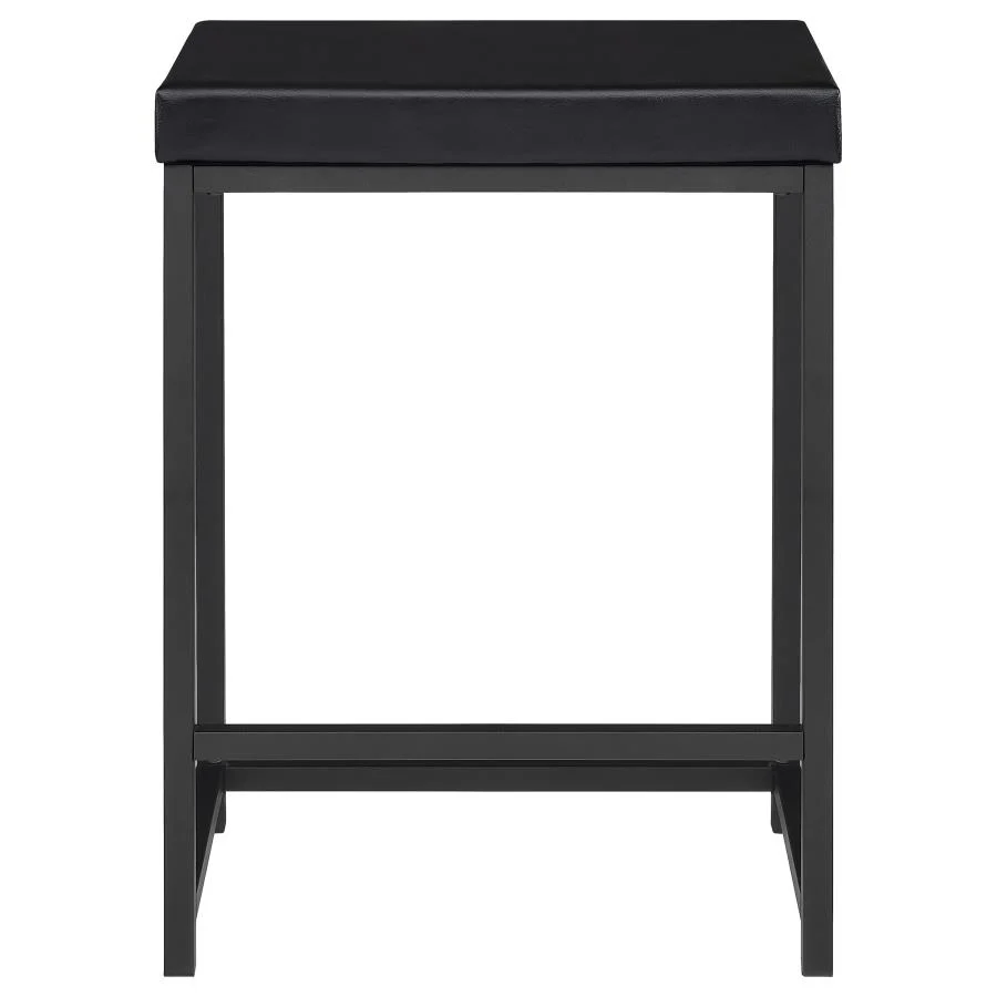 Hawes - 4 Piece Multipurpose Counter Height Table Set - Black - Image 8