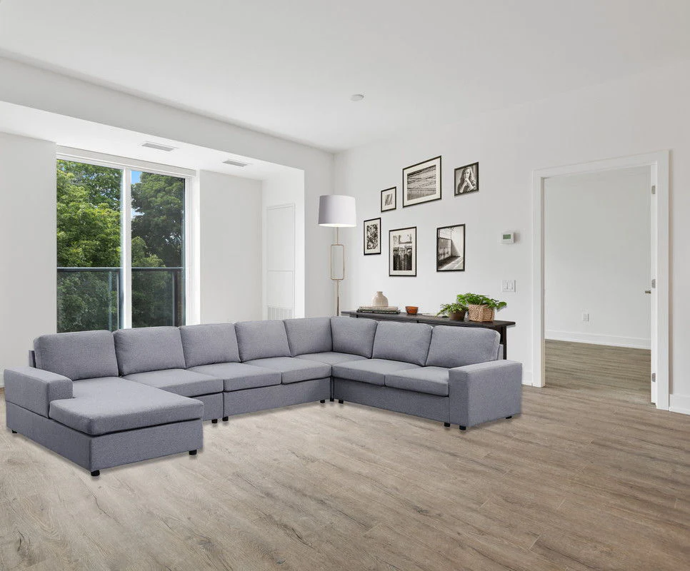 Hayden - 7 Seat Reversible Modular Sectional Sofa Chaise - Image 2