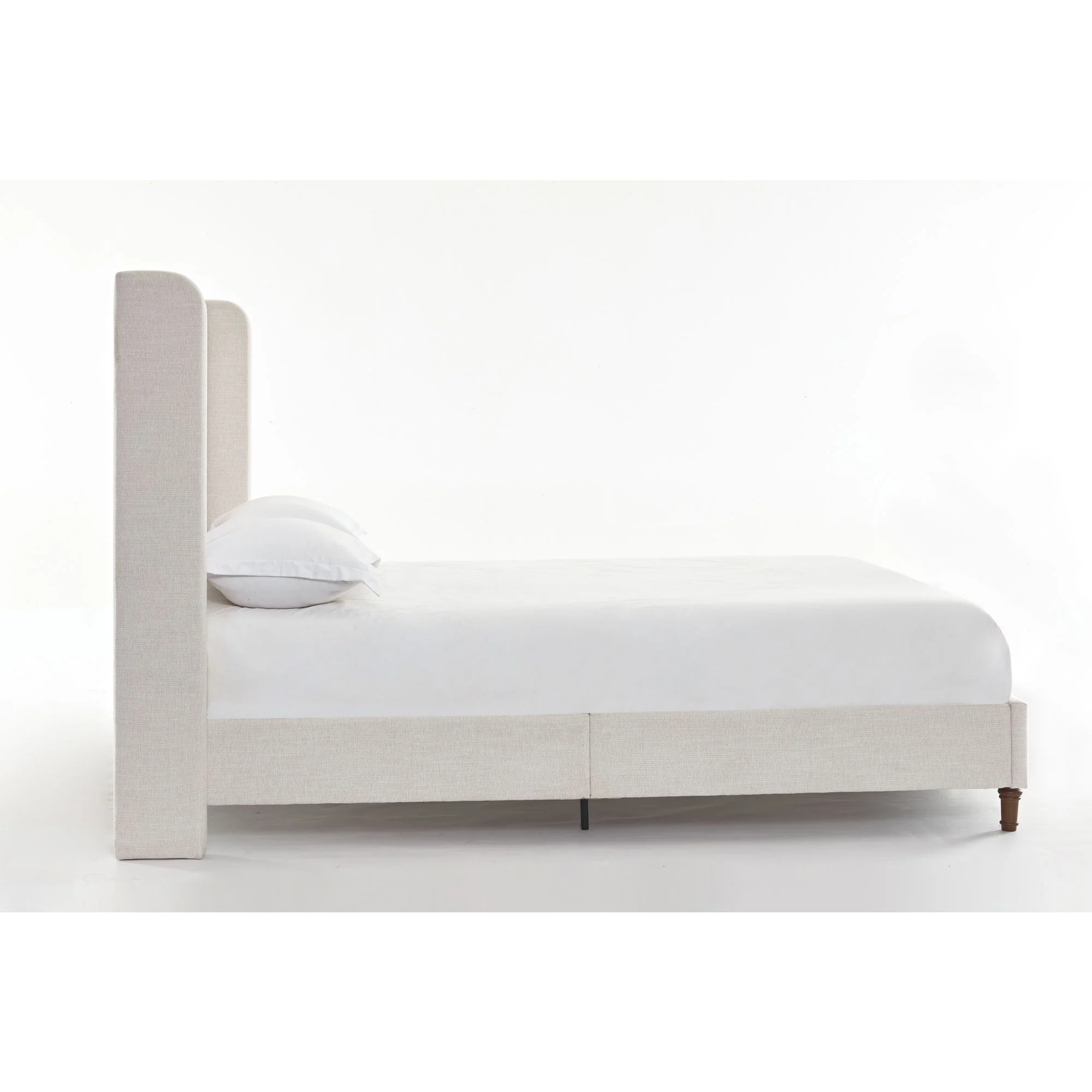 Hayden - Upholstered Wingback Bed With Tall Headboard - Image 4