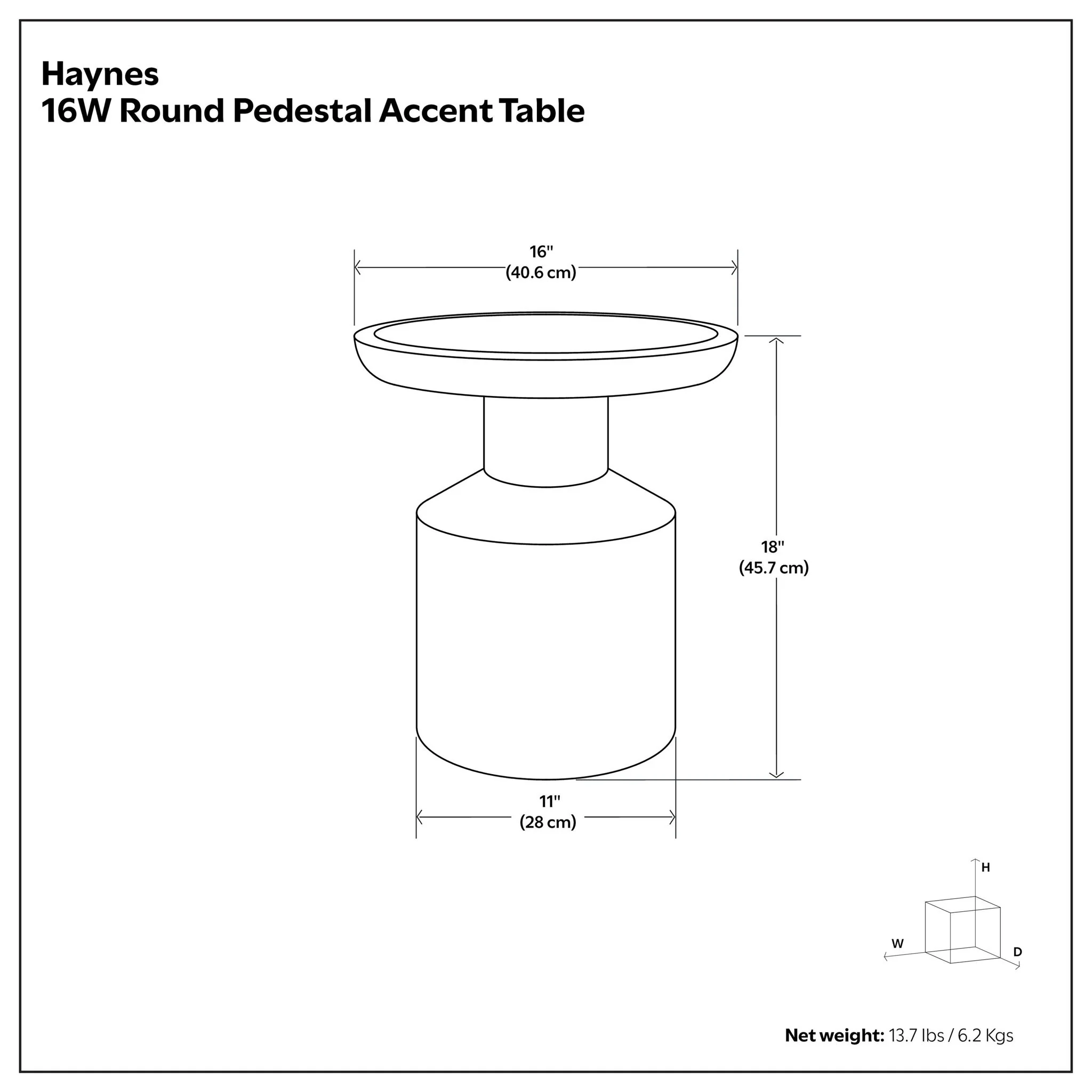 Haynes - Handcrafted Wooden Accent Table - Image 13
