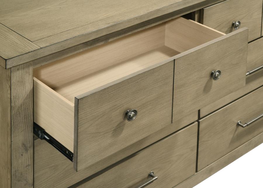 Hazlewood - 6-Drawer Bedroom Dresser Cabinet - Image 19