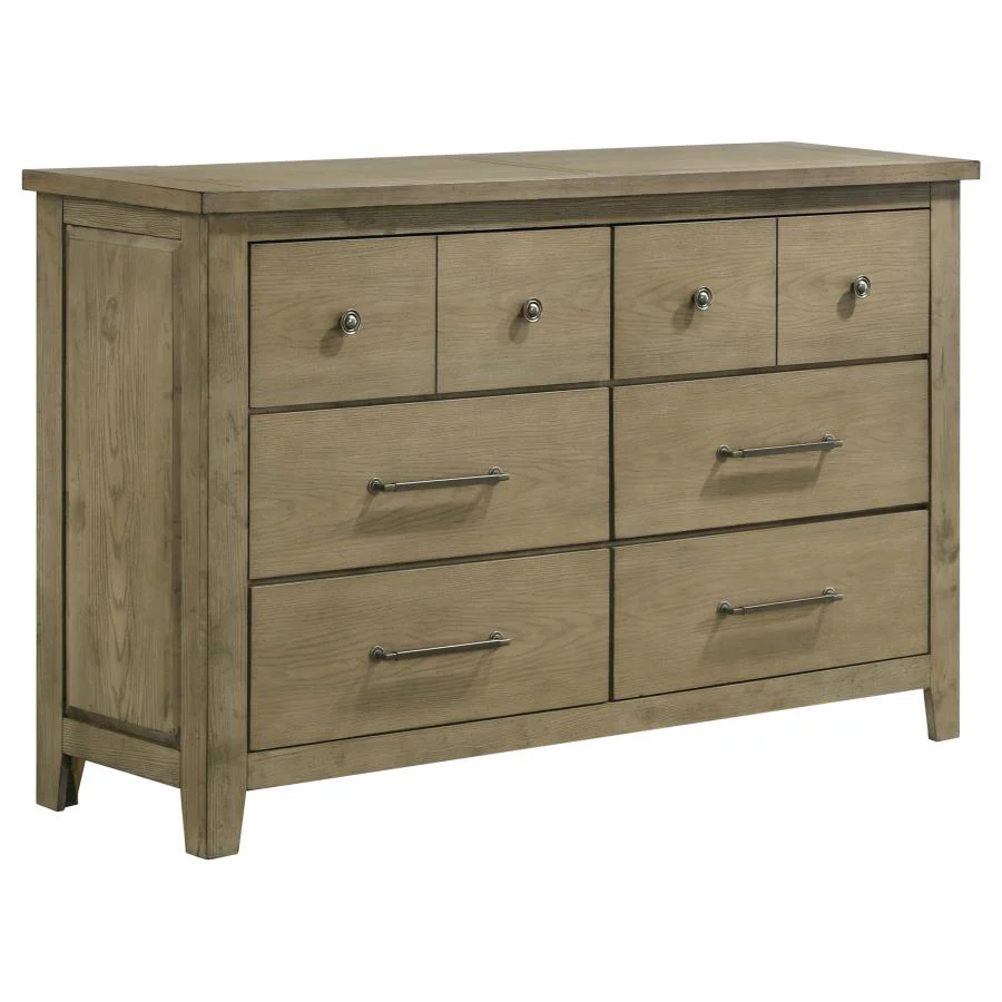 Hazlewood - 6-Drawer Bedroom Dresser Cabinet - Image 2