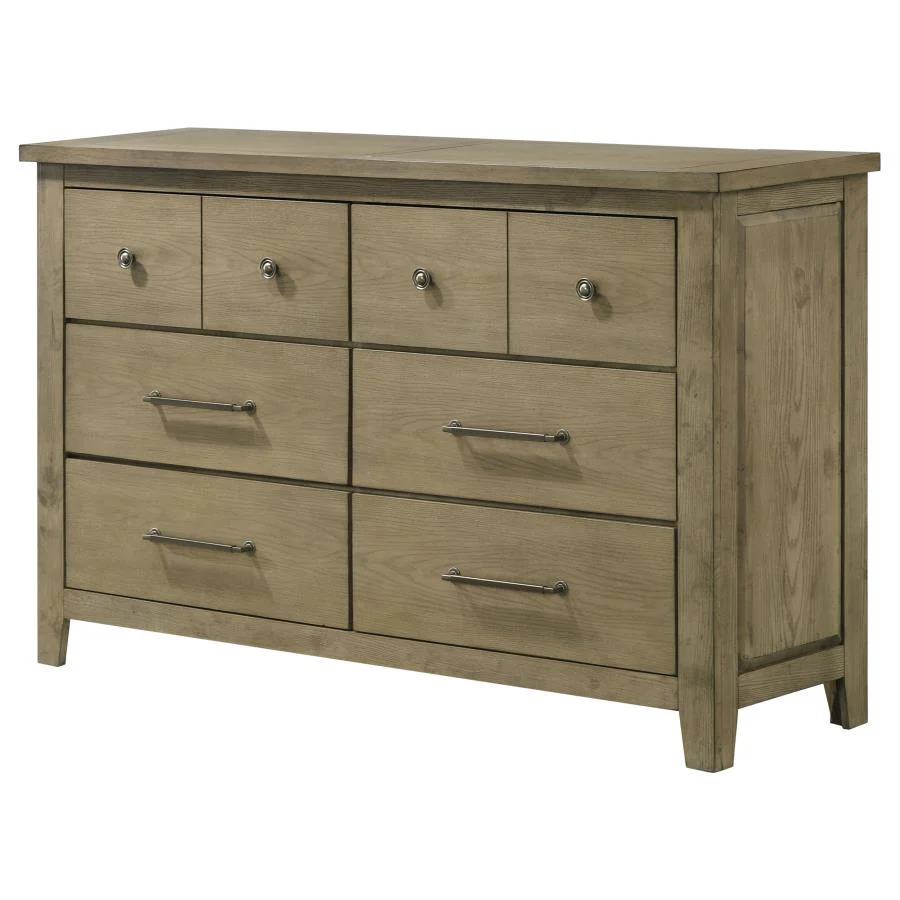 Hazlewood - 6-Drawer Bedroom Dresser Cabinet - Image 8