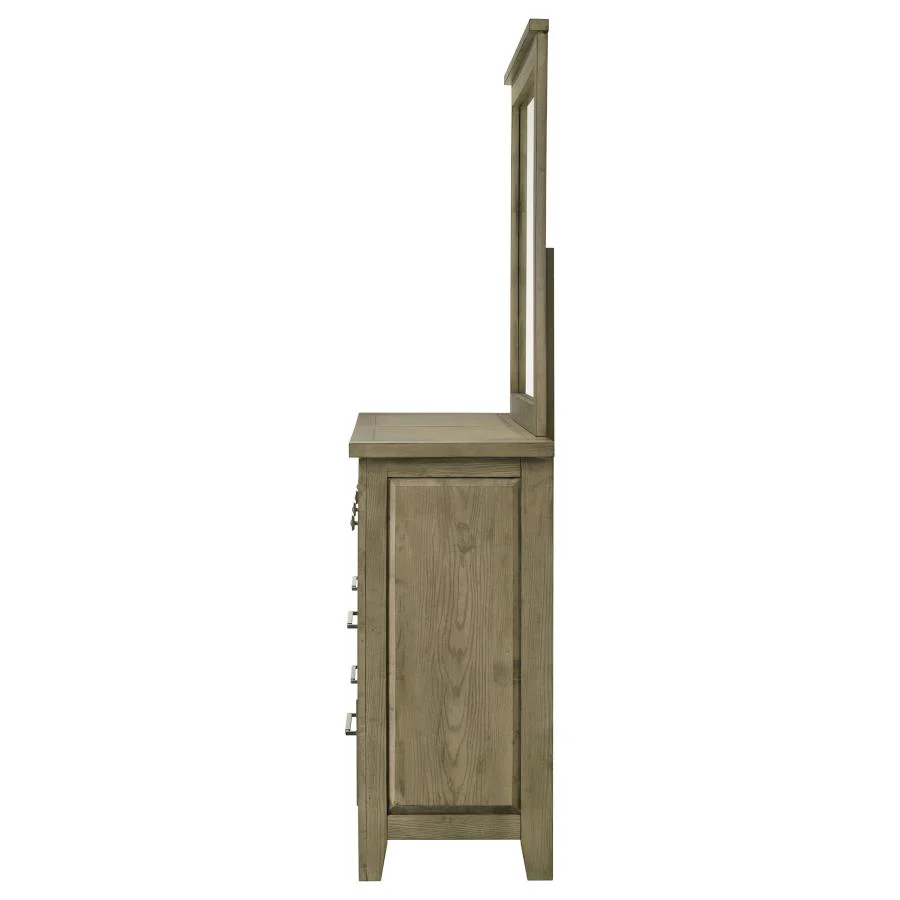 Hazlewood - 6-Drawer Bedroom Dresser Cabinet - Image 9