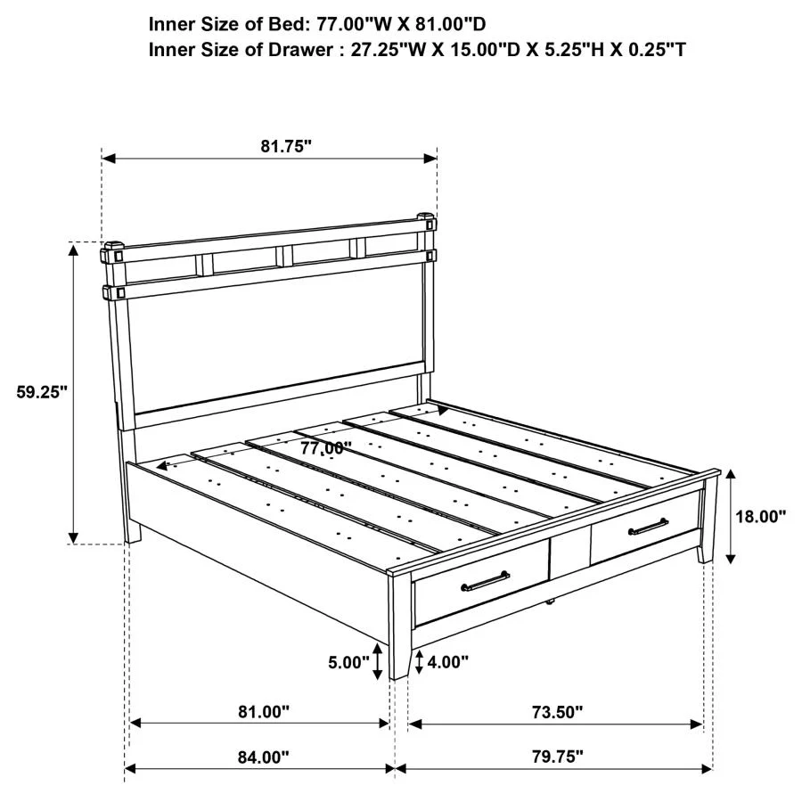 Hazlewood - Storage Bedroom Set - Image 59
