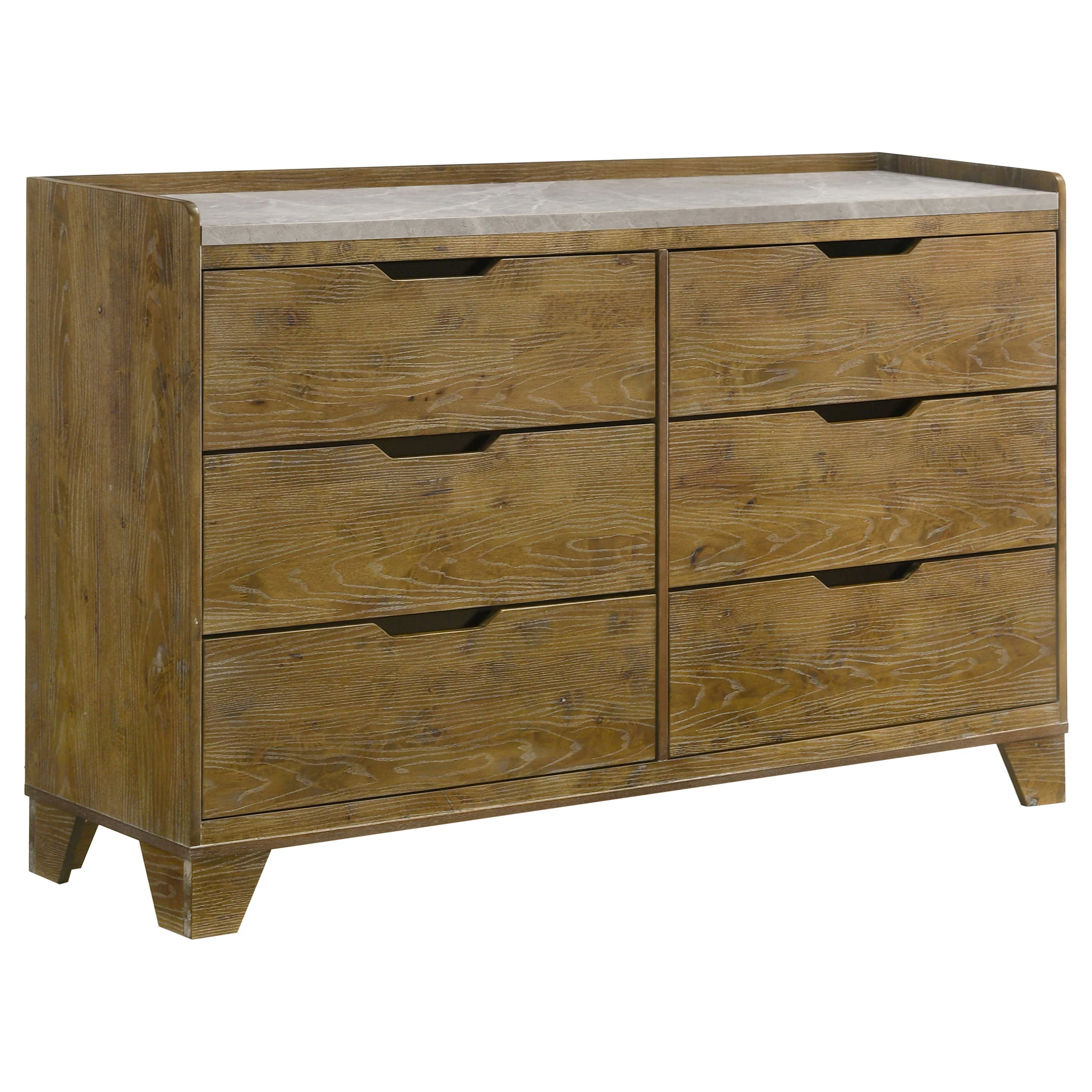 Henderson - 6-Drawer Bedroom Dresser Cabinet - Image 28